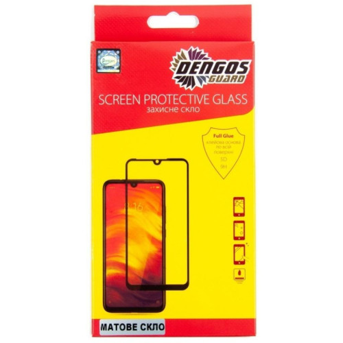 Скло захисне Dengos Full Glue Matte iPhone 11 (TGFG-MATT-02) (TGFG-MATT-02)