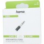 Кабель мультимедійний 6.3 mm Jack - 3.5 mm Jack Stereo Black Hama (00205194)