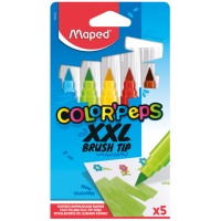 Фломастери Maped з супер-товстим корпусом COLOR PEPS XXL, 5 кол (MP.844705)