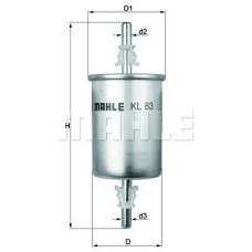 Фільтр паливний Mahle KL83