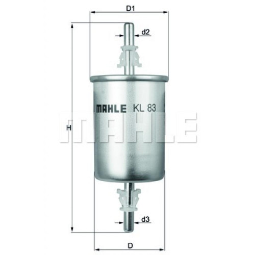 Фільтр паливний Mahle KL83