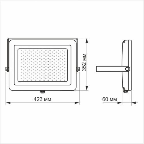 Прожектор Videx LED PREMIUM 150W 5000K 220V White (VL-F1505W)