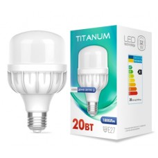 Лампочка TITANUM A80 20W E27 6500К (TL-HA80-20276)