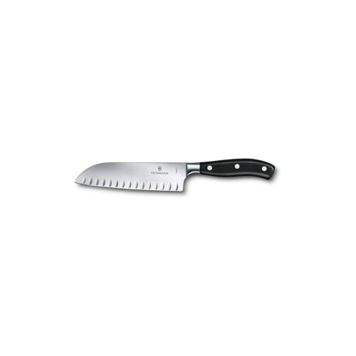 Кухонний ніж Victorinox Grand Maitre Santoku 17 см Black (7.7323.17G)