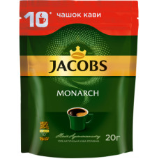 Кава JACOBS MONARCH розчинна 20 г, пакет (prpj.01681)