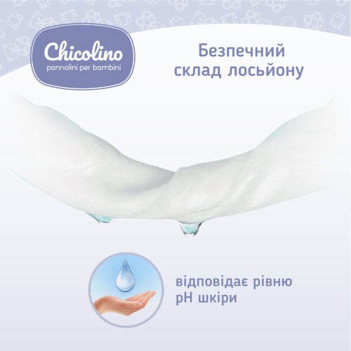 Дитячі вологі серветки Chicolino Антибактеріальні 60 шт (4823098407126)