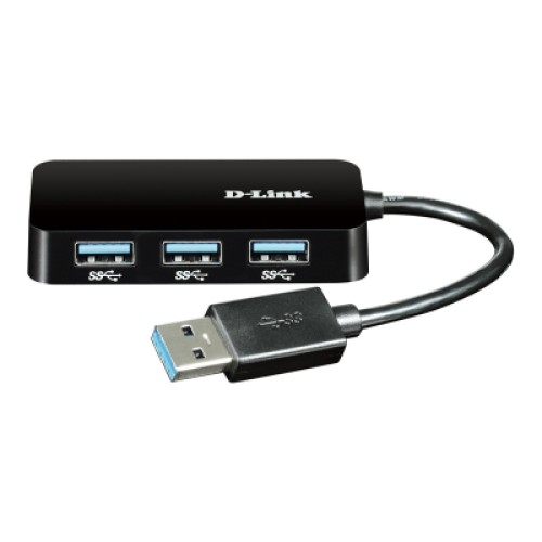 Концентратор D-Link DUB-1341 4xUSB3.0, USB3.0 (DUB-1341)