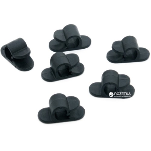 Тримач для кабелю Extradigital CC-905 Cable Clips, Black (KBC1708)