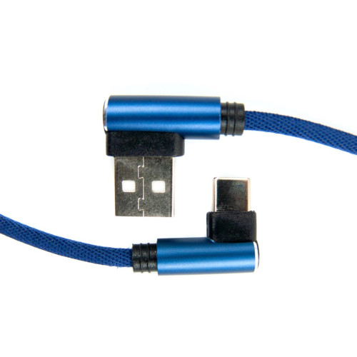 Дата кабель USB 2.0 AM to Type-C 0.25m blue Dengos (NTK-TC-UG-SHRT-SET-BLUE)