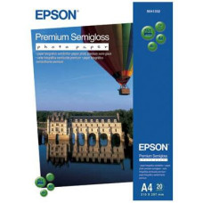 Папір Epson A4 Premium Semigloss Photo Paper (C13S041332)