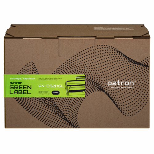 Картридж Patron CANON 052H GREEN Label (PN-052HGL)