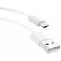 Дата кабель USB 2.0 AM to Micro 5P 2.0m Nets T-M801 White T-Phox (T-M801(2) white)