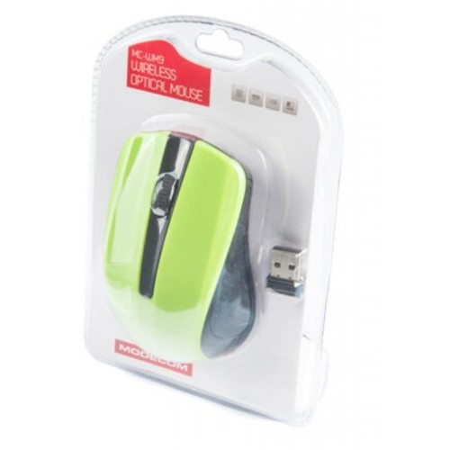 Мишка Modecom MC-WM9 Wireless Black-Green (M-MC-0WM9-180)