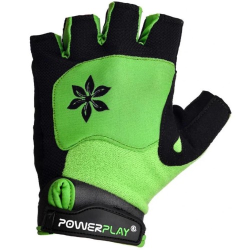 Велорукавиці PowerPlay Women 5284 Green XS (5284B_XS_Green)