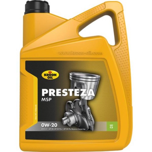 Моторна олива Kroon-Oil Presteza MSP 0W-20 5л (KL 36497)