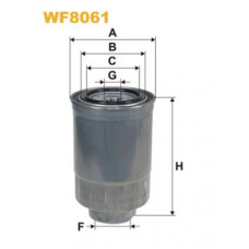 Фільтр паливний Wixfiltron WF8061