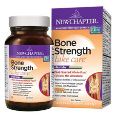 Вітамінно-мінеральний комплекс New Chapter Комплекс для для зміцнення кісток, Bone Strength Take Care, (NCR-00407)