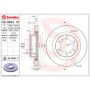 Гальмівний диск Brembo 09.B634.11