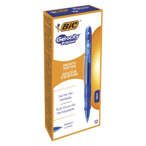 Ручка гелева Bic Gel-Ocity Original, синя (bc829158)