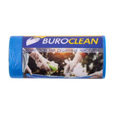Пакети для сміття Buroclean EuroStandart сині 35 л 50 шт. (4823078977830)