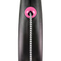 Повідок для собак Flexi Black Design М трос 5 м (рожевий) (4000498033418)
