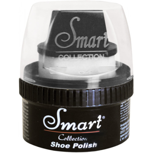 Крем для взуття Smart Shoes з аплікатором Чорний 60 мл (8697422827456)