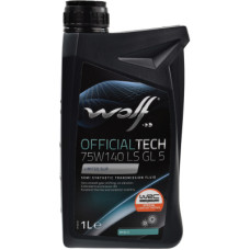 Трансмісійна олива Wolf OFFICIALTECH 75W140 LS GL 5 1л (8304200)