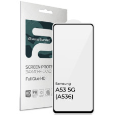 Скло захисне Armorstandart Full Glue HD Samsung A53 5G (A536) Black (ARM66046)