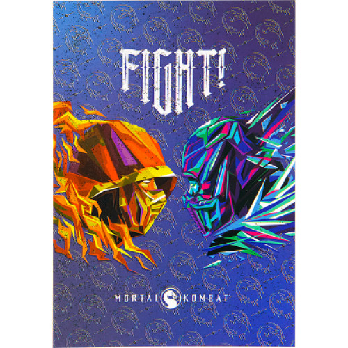 Блокнот Kite планшет Mortal Kombat A5, 50 аркушів, клітинка (MK22-194-2)