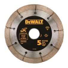 Диск пильний DeWALT алмазний здвоєний бетон/цегла/штукатурка, 125x6.3х22.2 мм (DT3758)