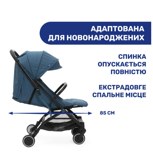 Коляска Chicco Trolley Me синя (79865.58)