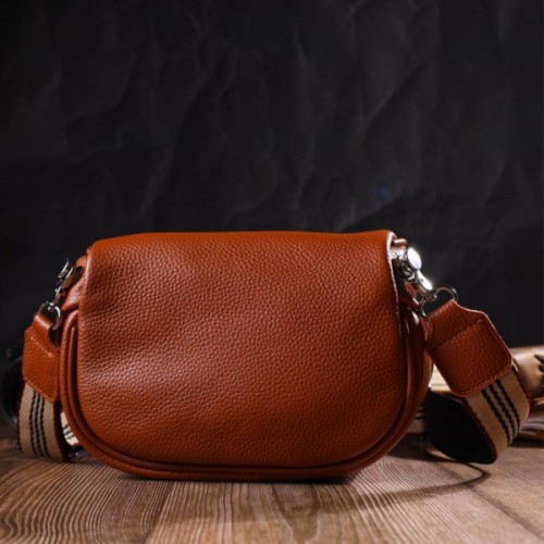 Сумка Vintage З натуральної шкіри Руда (22112)