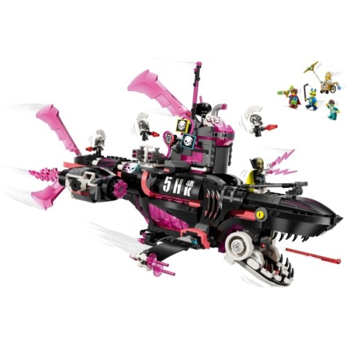 Конструктор LEGO DREAMZzz Жахливий підводний човен «Акула» (71500)