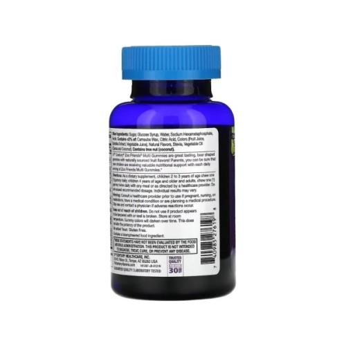Вітамінно-мінеральний комплекс 21st Century Мультивітаміни для дітей, смак фруктів, Zoo Friends Multi, 60 ж (CEN-27619)
