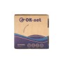 Кабель мережевий OK-Net UTP 100м cat.5e (U/UTP-cat.5E) (КПВ-ВП (100) 4х2х0,49 / 100)