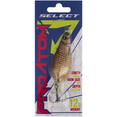 Блешня Select ProAtom 12.0g 59mm S50 (1870.77.48)