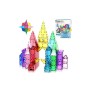 Конструктор Picasso магнітний Tiles The Building Blocks With Car 61 деталь (817338028244)