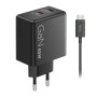 Блок живлення до ноутбуку Lenovo Dual USB-C 65W GaN Charger (40AW065BEU)