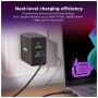 Блок живлення до ноутбуку Lenovo Dual USB-C 65W GaN Charger (40AW065BEU)
