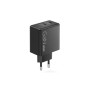 Блок живлення до ноутбуку Lenovo Dual USB-C 65W GaN Charger (40AW065BEU)