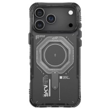 Чохол до мобільного телефона Skinarma Magma Magnetic Charging iPhone 17 Pro Max Gray (8886461248524)