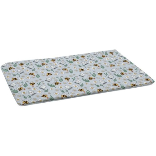 Пелюшки для собак MISOKO&CO Багаторазова з бджолами 80х140 см 2 шт блакитна (HAINMSK70049)