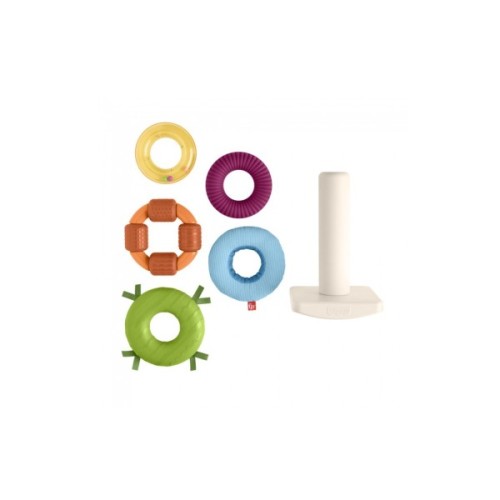 Розвиваюча іграшка Fisher-Price Пірамідка Розвиток сенсорики (HXK47)