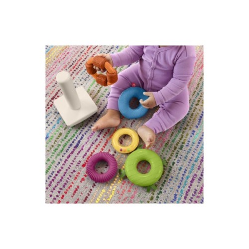 Розвиваюча іграшка Fisher-Price Пірамідка Розвиток сенсорики (HXK47)