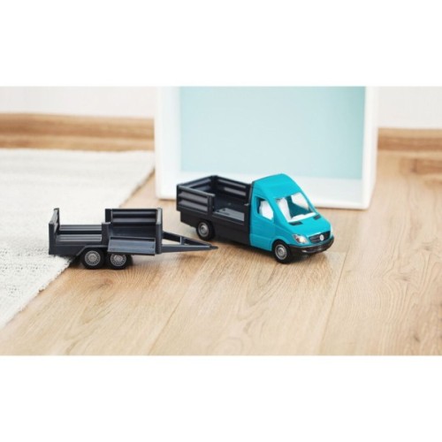 Спецтехніка Tigres Mercedes-Benz Sprinter бортовий з причіпом (ціан) (39668)