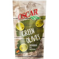 Овочева консервація Oscar foods Оливки без кісточки 185 г (8413552052441)