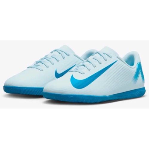 Футзалки Nike Vapor 16 Club IC FQ8289-400 білий, блакитний Діт 38,5 (US 6Y) (197597325255)