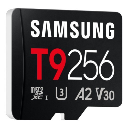 Карта пам'яті Samsung 256GB microSDXC class 10 UHS-I U3 V30 A2 T9 (MB-MH256T/WW)