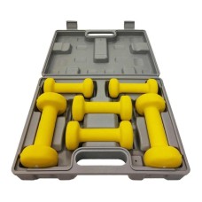 Гантельний набір Fitpaddy 2шт по 0,5кг + 2шт по 1кг + 2шт по 1,5кг (DBKIT6YL)