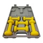 Гантельний набір Fitpaddy 2шт по 0,5кг + 2шт по 1кг + 2шт по 1,5кг (DBKIT6YL)